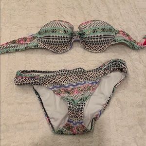 VICTORIAS SECRET bikini tribal print